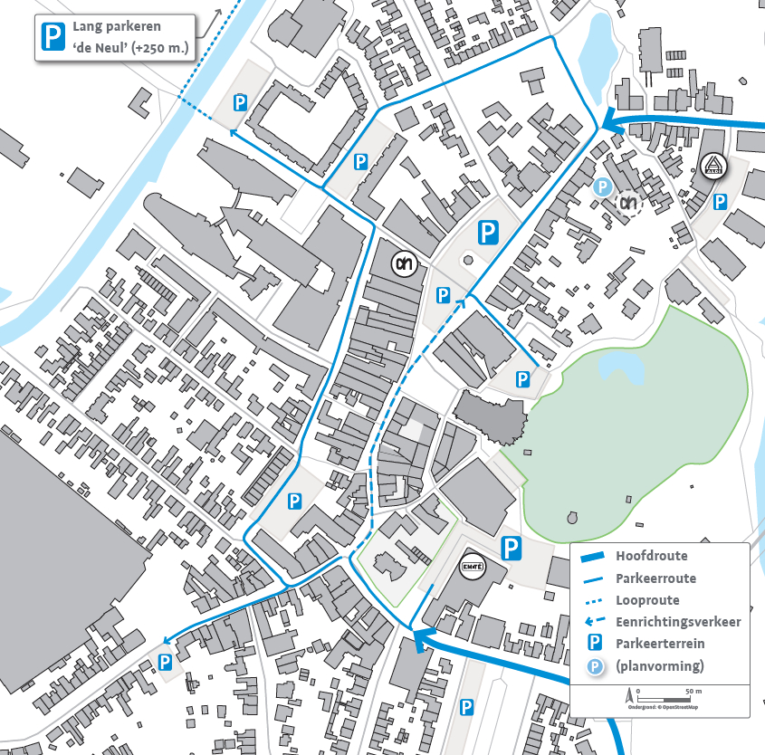 33-Parkeerroute en -voorzieningen in centrum Sint-Oedenrode