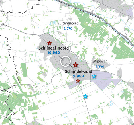 23-centrum schijndel ligging in de kern