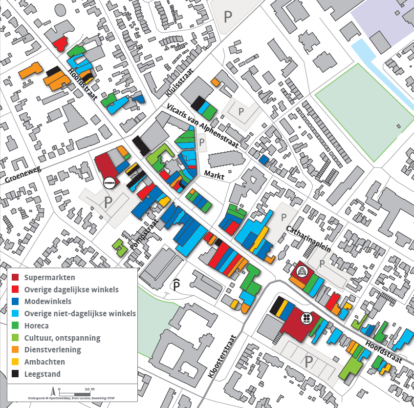 24-Huidig aanbod in het centrum van Schijndel (peildatum aug. 2018)