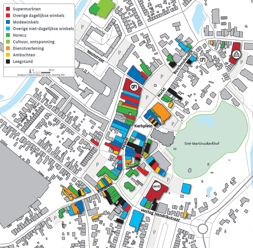 32-Huidig aanbod in het centrum van Sint-Oedenrode (peildatum aug. 2018)