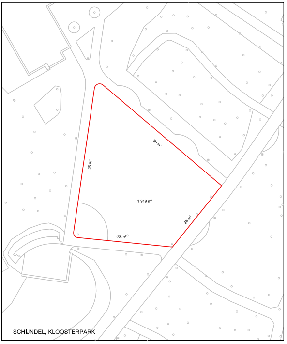 Schijndel, Kloosterpark, evenemententerrein van 1.919 vierkante meter